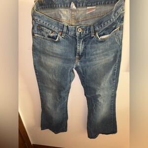 Lucky Brand Straight Leg Blue Jeans